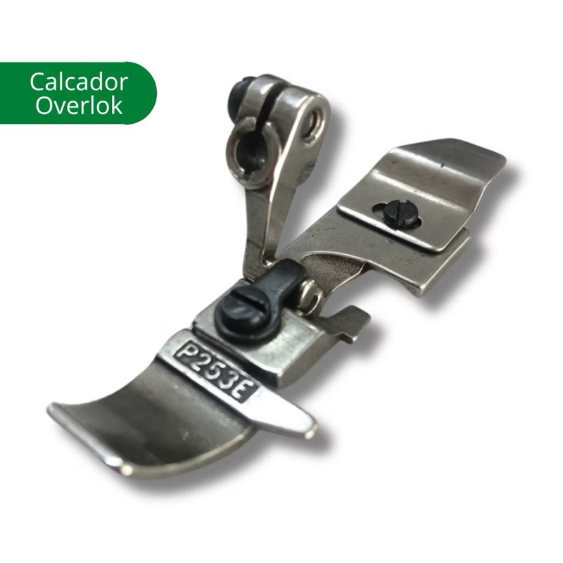 Calcador Overlock Ponto Cadeia Siruba 747F P253E