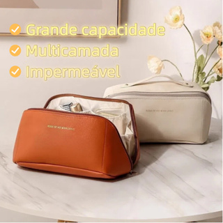 Bolsa Necessaire Estilosa e Durável para Maquiagem e Viagens em Oferta na Shopee