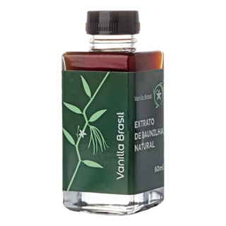 Extrato de Baunilha Natural Concentrado Especial Culinária Confeitaria Doceria Vanilla Brasil 60ml em Oferta na Shopee
