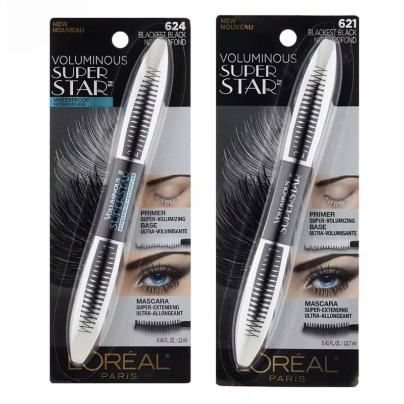 Máscara para cílios lavável Voluminous Superstar da L'Oréal Paris