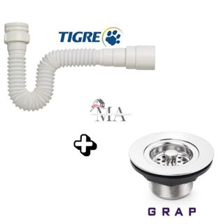 Kit Sifão Universal Flexível Copo + Válvula Lavatório 7/8 ou Americana 3 1/2 ABS - ESCOLHA SEU KIT em Oferta na Shopee