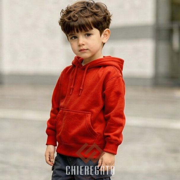 Moletom Infantil Juvenil Blusa de Frio Com Capuz Flanelado Casaco Para Criança Jovem Menino Menina