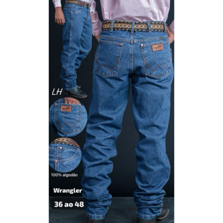 Calça country Wrangler 100% algodão em Oferta na Shopee