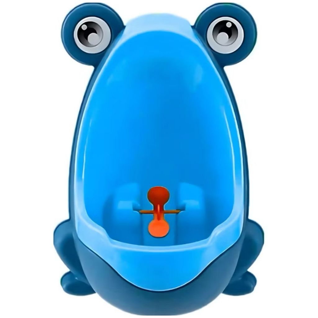 Mictório Penico Infantil Menino Modelo Sapinho Azul Desfralde Frete Grátis Promoção