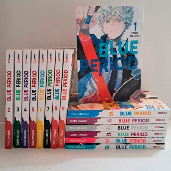 Mangá Blue Period - Volumes 1 ao 15 - Tsubasa Yamaguchi