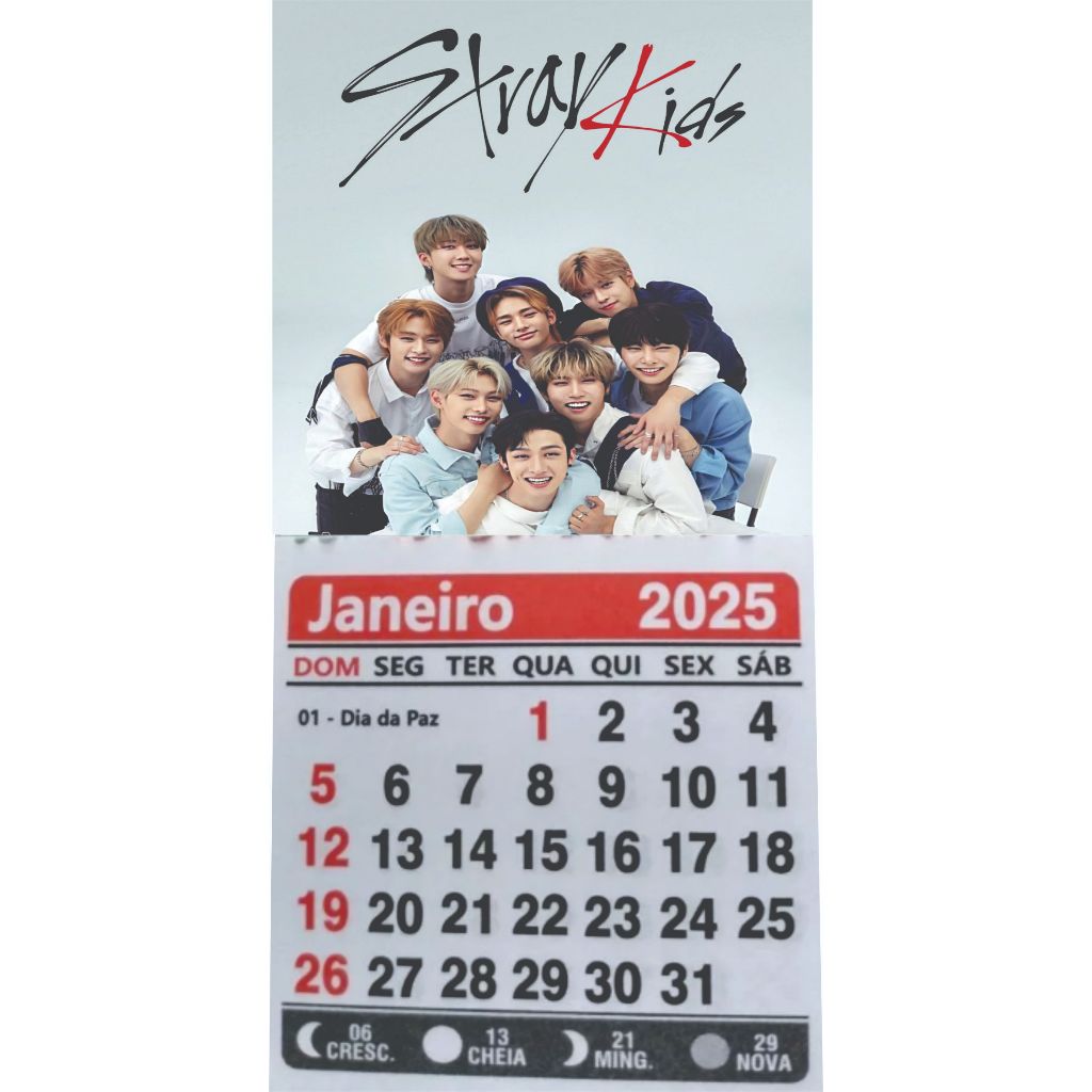 20 Mini Calendário personalizado 2026 - Personalizado para Lembrancinha ima geladeira 20 unidades