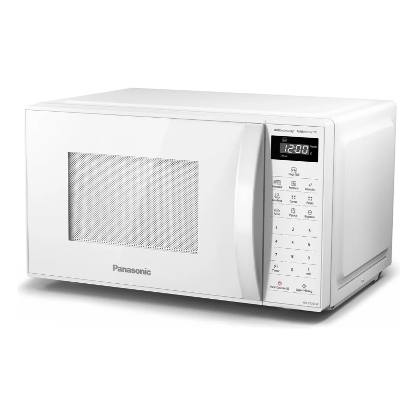 Micro-ondas Panasonic 21L Branco 127v NN-ST25LWRU
