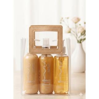 Kit PresenteVanilla Alleva Body Splash Hidratante e Sabonete 200ml com Sacolinha em Oferta na Shopee