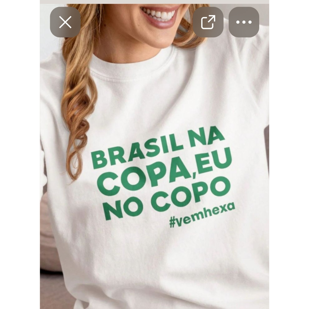 Camiseta Feminina Estampada lançamento  Estilosa  e Confortável 100% Algodão