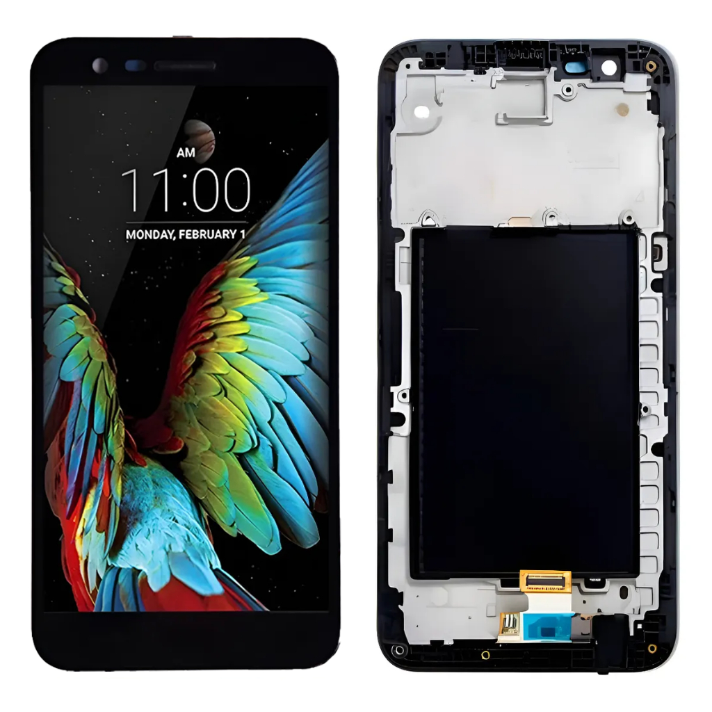Tela Touch Display Lcd Frontal Compatível LG K10 2017 Com Aro