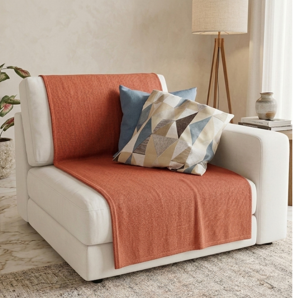Kit Mantas Para Sofá Confortável e Higiênica Manta Grande para Cama Poltrona Decorativa