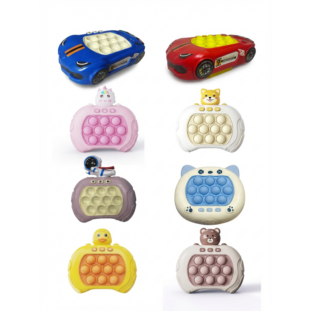 Brinquedo Anti-Stress Pop It Eletronico Brinquedo Bolhas De Empurrar Rápido Para Crianças e Adultos