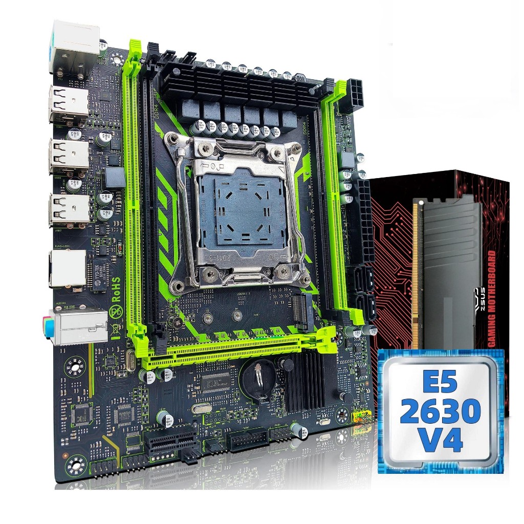 Kit Upgrade Gamer Placa Mãe X99 com Intel Xeon 2630 v4 No Brasil