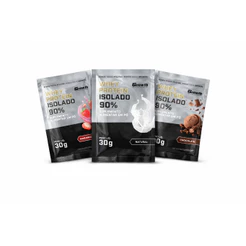 Dose Whey Isolado 90% - Original - Chocolate - Natural - Morango