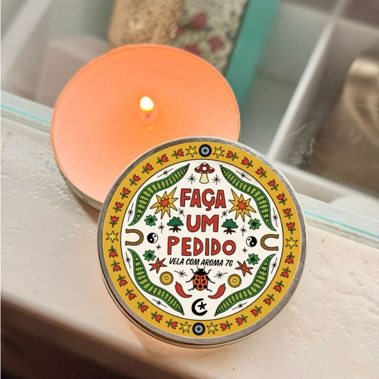 Mini Vela 7g - Faça um pedido