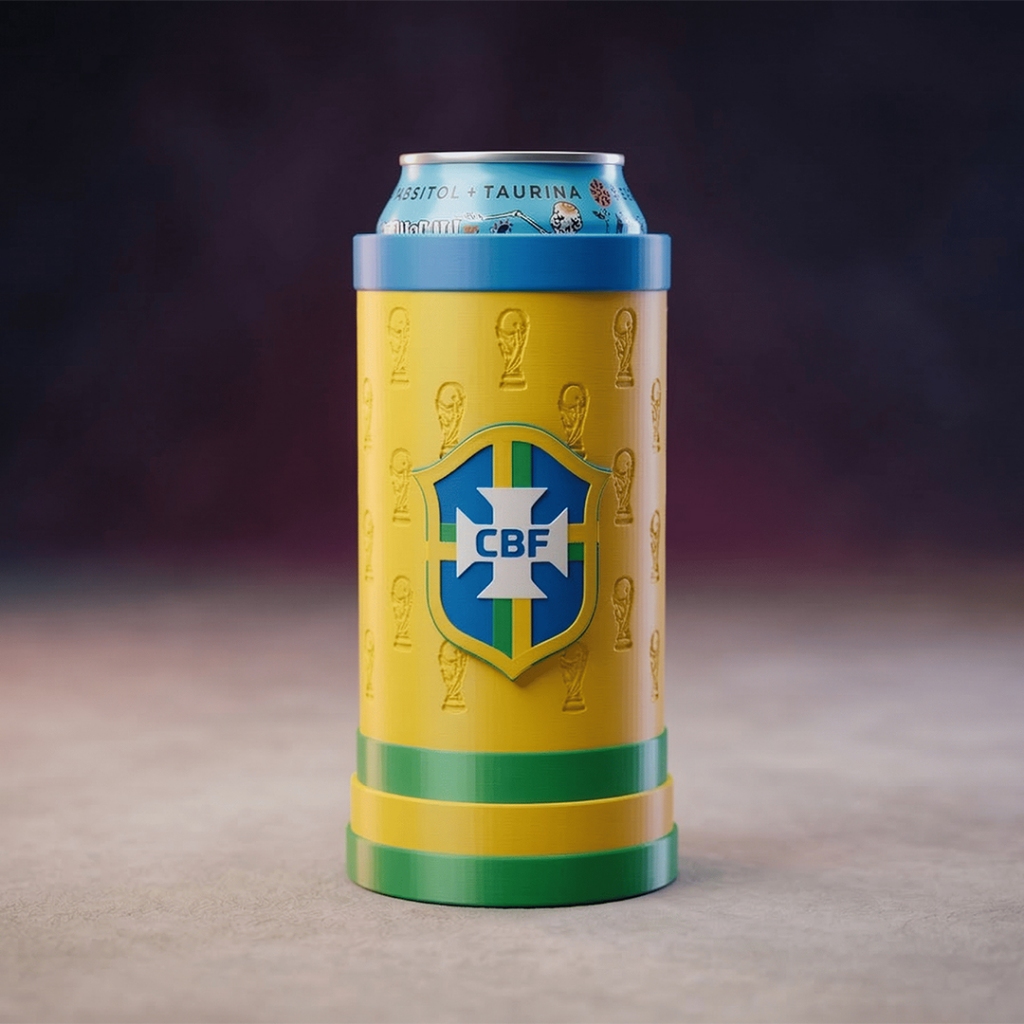 Porta Lata do Brasil – Impressão 3D