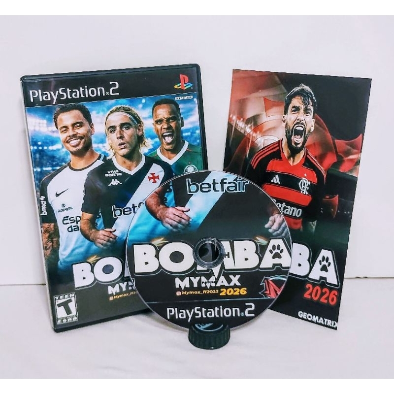 Game PS2: PES Bomba Patch 2026 - Atualização Março