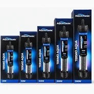 Aquecedor Com Termostato 25w 50w 100w 200w 300w Submersível Aquatank Para Aquários em Oferta na Shopee
