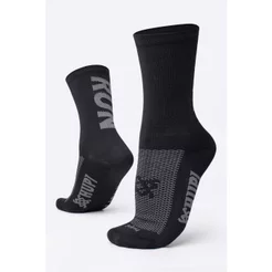 Meia de Corrida HUPI RUN Preto/Cinza