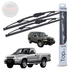 Par Palhetas Dianteiras Premium Blazer / S10 (1997 a 2011) ORIGINAL Vetor