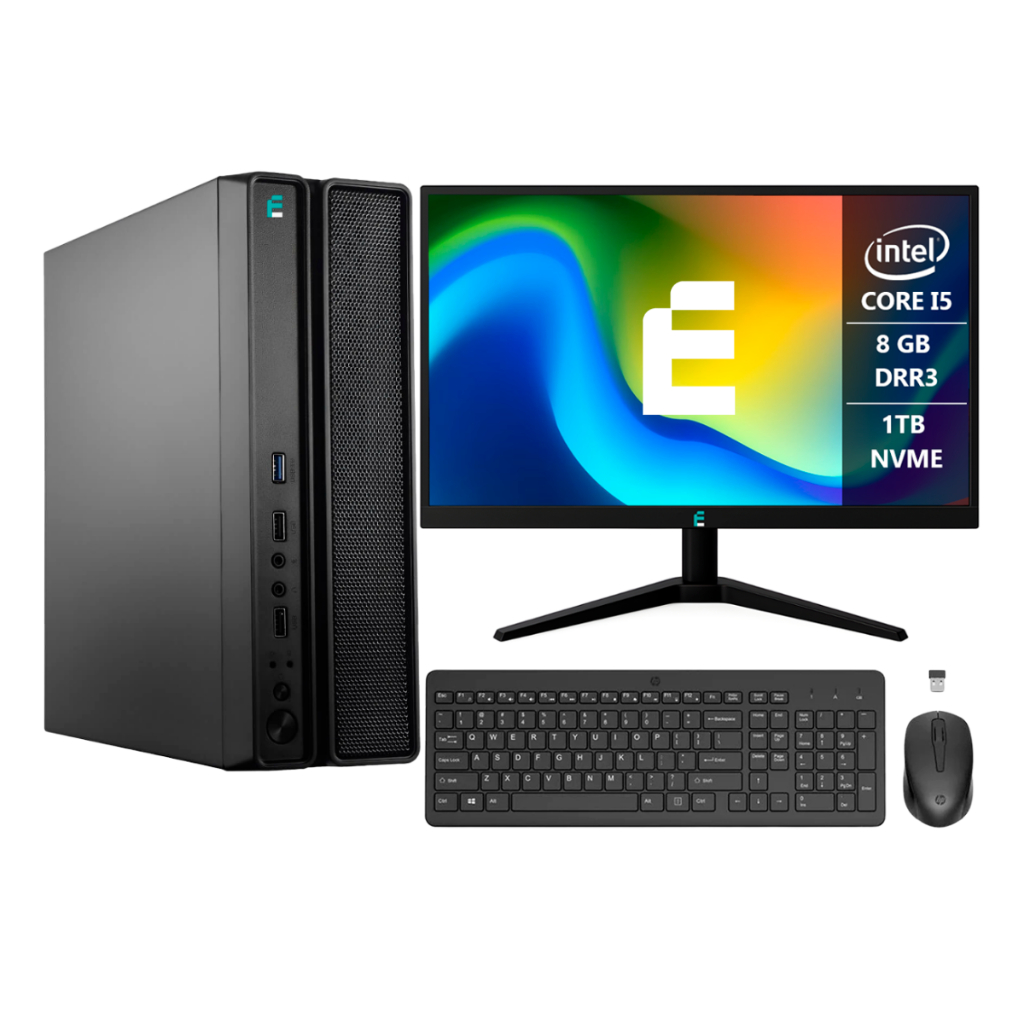 Computador Completo eFacini Prime Intel Core i5 8GB Windows 11 Pro SSD 1TB