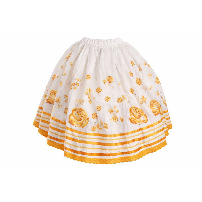 SAIA OXUM - SAIA FLORAL DOURADO PARA OXUM CANDOMBLÉ E UMBANDA
