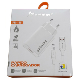 Carregador Rápido Peining PEI-185, 3.1A