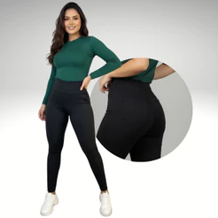 CALÇA MONTARIA SECRETARIA COM BOLSO FRENTE E COSTAS