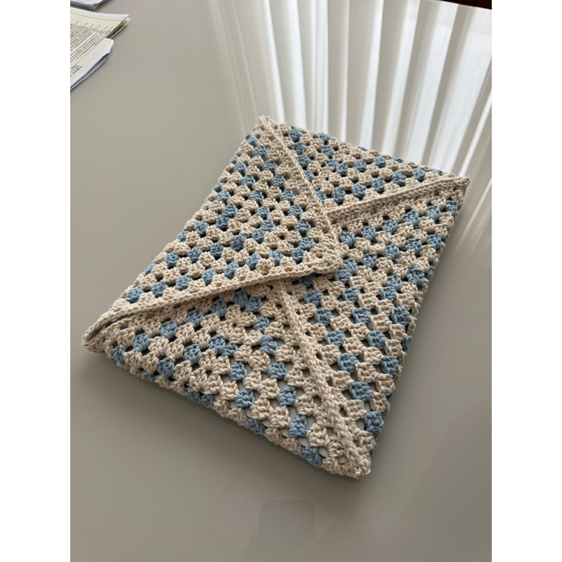Porta Notebook crochê