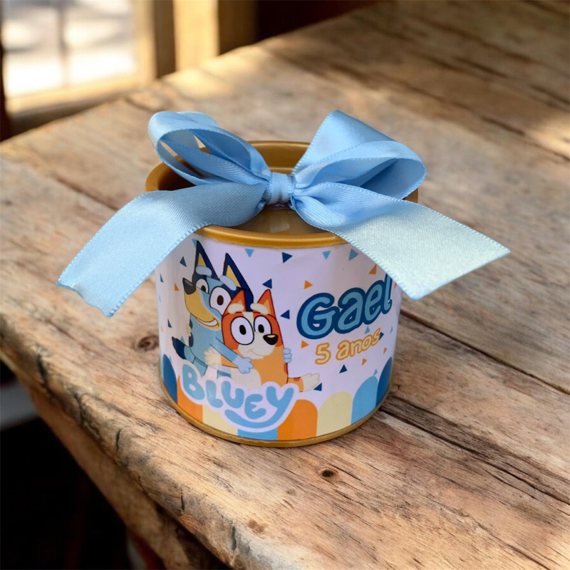 KIT tubolata petsonalizada BLUEY E BINGO - para festas, cha de bebe, aniversario