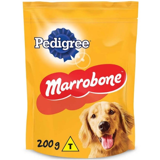 Biscoito Pedigree Marrobone Carne Para Cães Adultos 200g