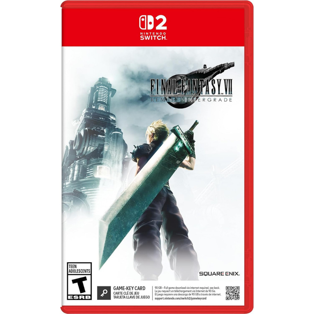 Final Fantasy VII Remake Intergrade - Nintendo Switch 2 Mídia Física Envio Imediato