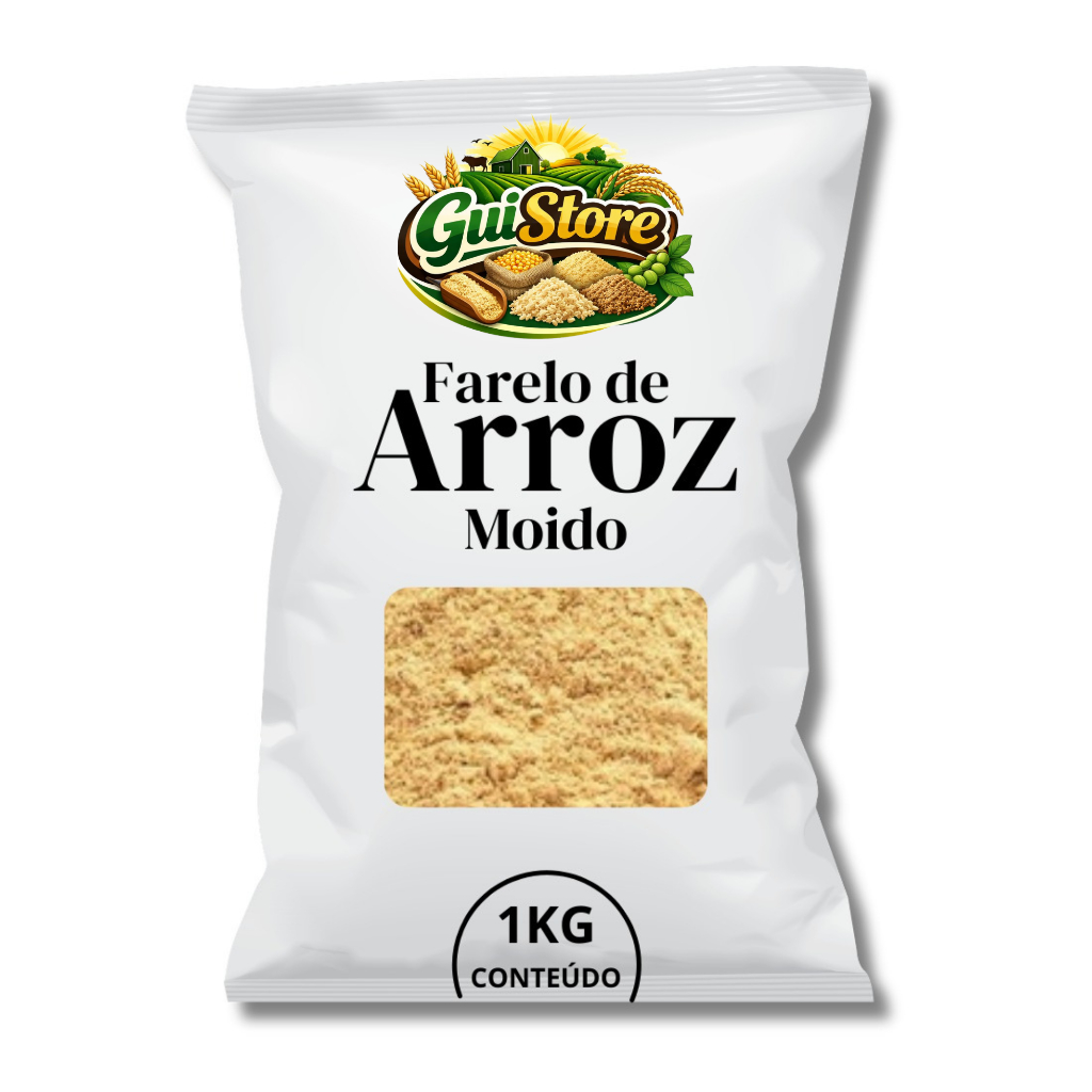 Farelo de Arroz Agranel Ideal Para Ceva e Massa de Pesca