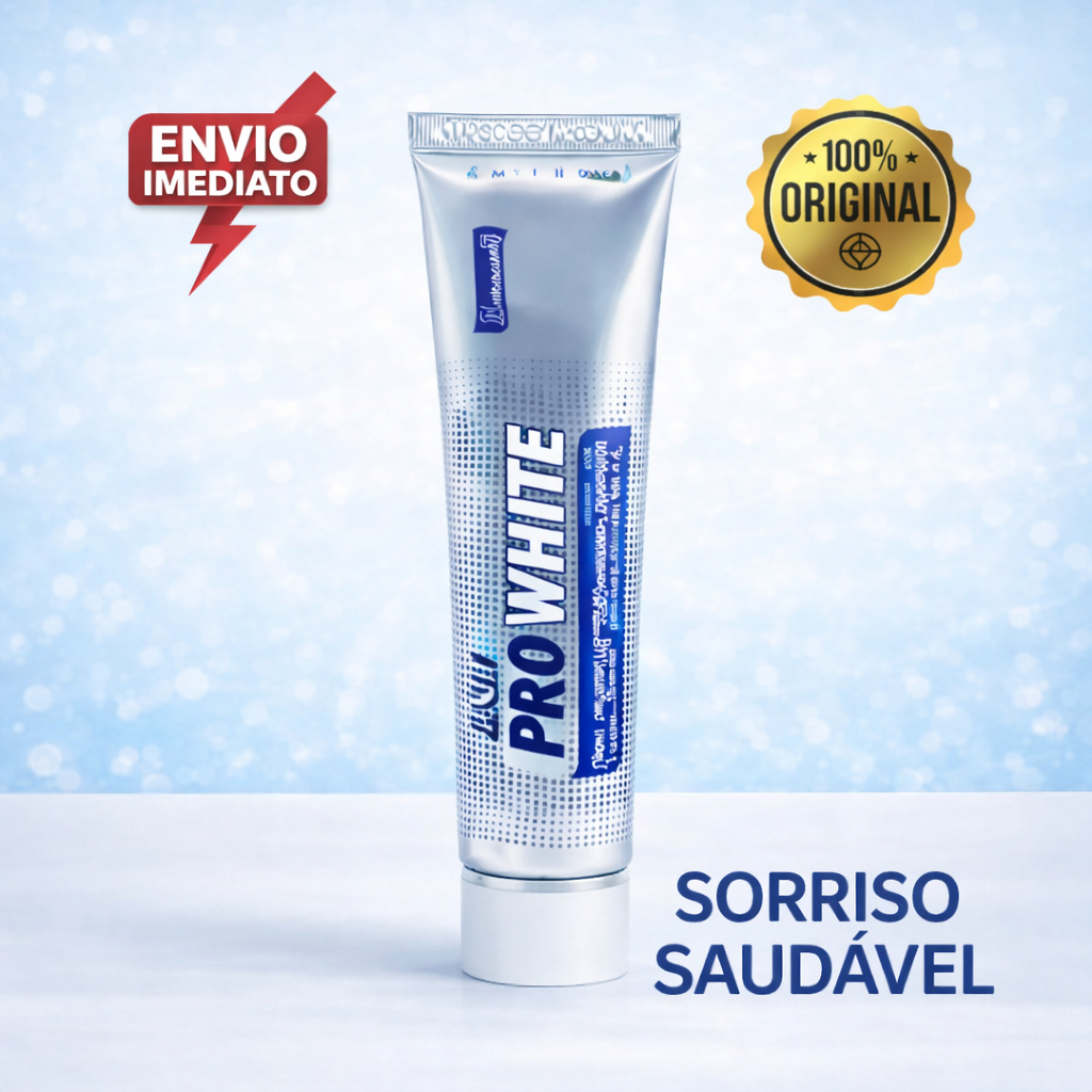 Gel Dental Pro White Hinode Original 90g Creme Dental Higiene Bucal Envio Rápido Produto Lacrado