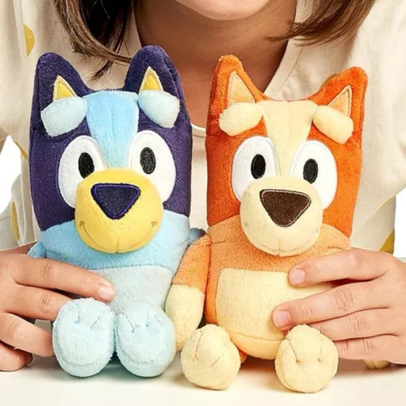 Pelúcia  KIT Cachorrinha Azul e Irmã 30cm  Original Importado pelúcia seria desenho animad