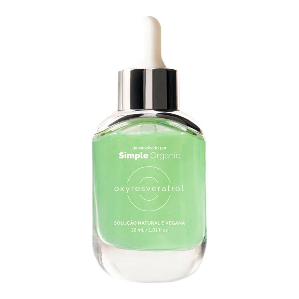Solução Facial Natural Simple Organic Oxyresveratrol 30ml.--promoção