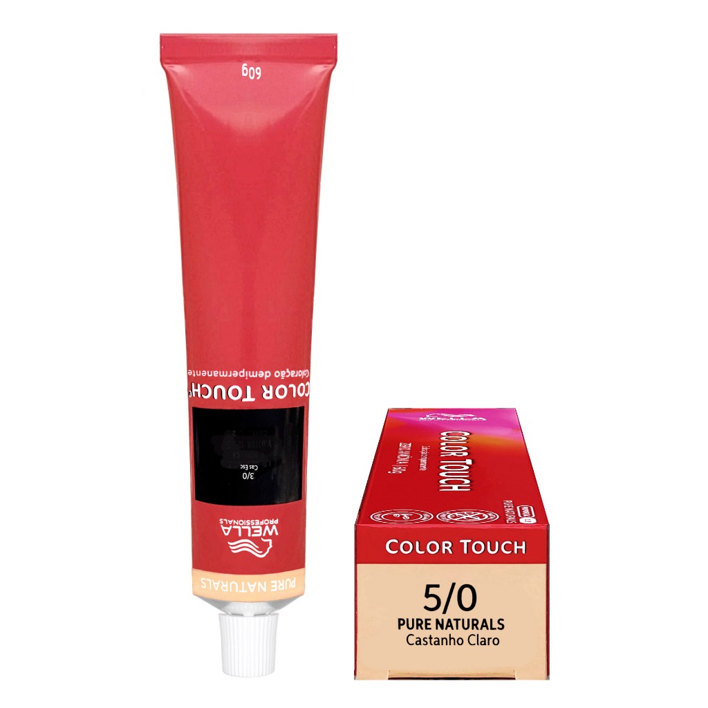 Wella Color Touch Tonalizante 5/0 Castanho Claro 60g