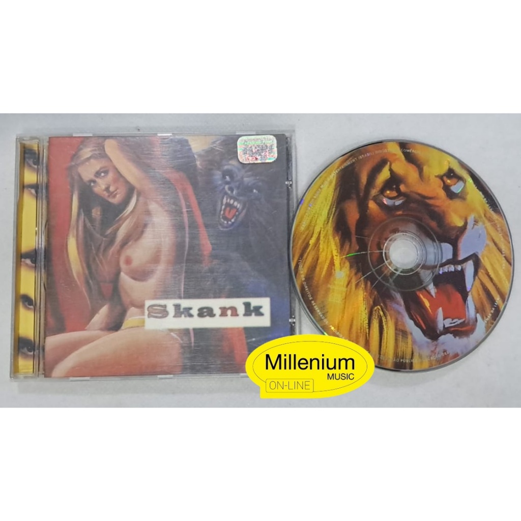 CD Skank O Samba Poconé 1996 Original Gravadora Colecionador Ótimo Estado