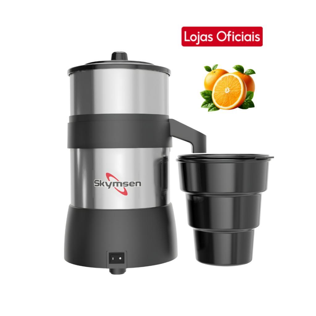 Extrator de Suco Industrial Skymsen ESL 0,25CV (Bivolt) - Espremedor de Laranja 