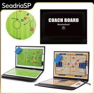 【Pronta Entrega】Kit Prancheta Quadro Tática Magnética Para Campo De Futebol Basquetebol Ensino De Exercícios Táticos