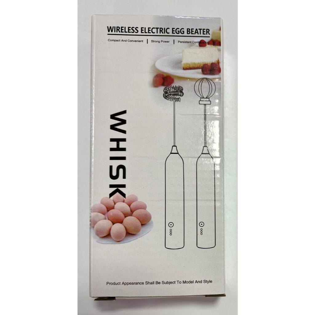 Mini Mixer Misturador 2 x 1 Bebidas Shakes Café Elétrico Sem Fio Recarregável Portátil e Potente