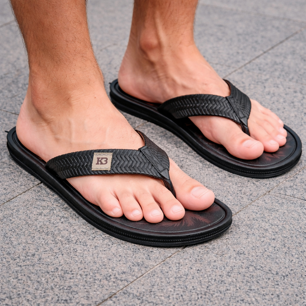 Chinelo Masculino Confortável com Estampa Moderna Leve e Estiloso Envio Imediato