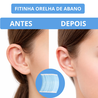 Fita Corretora de Orelha Invisível Extra Forte Mini Abas Discreta Confortável em Oferta na Shopee
