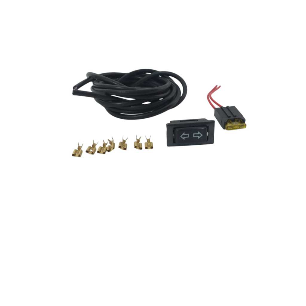 Kit Instalação Difusor Escape Eletrônico Universa KITl Botão