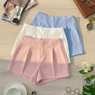Kit 3 Shorts Feminino Ziper Lateral
