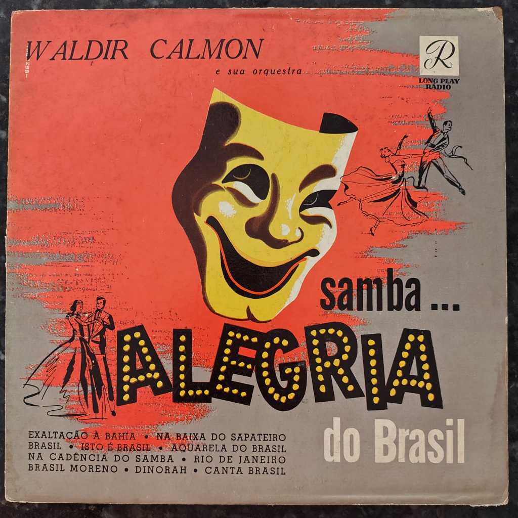 LP Disco Vinil Waldir Calmon - Samba... Alegria Do Brasil