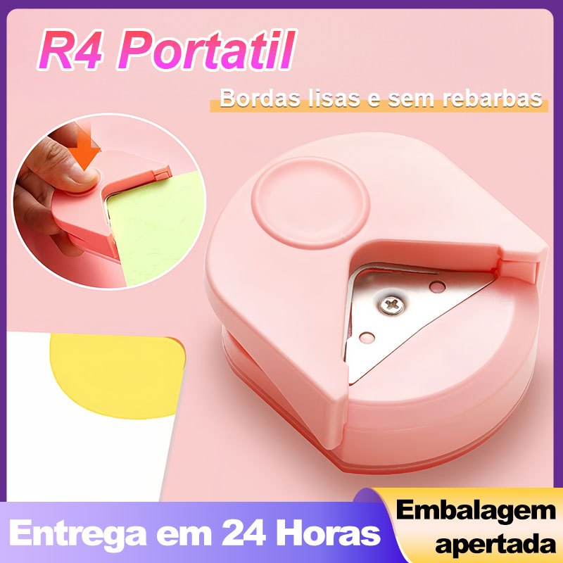 Mini Arredondador de Canto de papel Portátil Cortador de fotos Ferramentas de artesanato Aparador