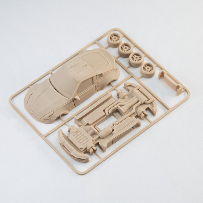 Miniatura Nissan 370Z Kit de Montar - Impressão 3D Premium - Drifting Icon Colecionável