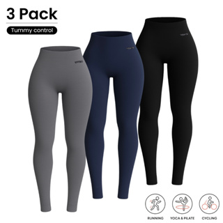 Kit 3 Calças Legging Cintura Alta e Modeladora em Oferta na Shopee