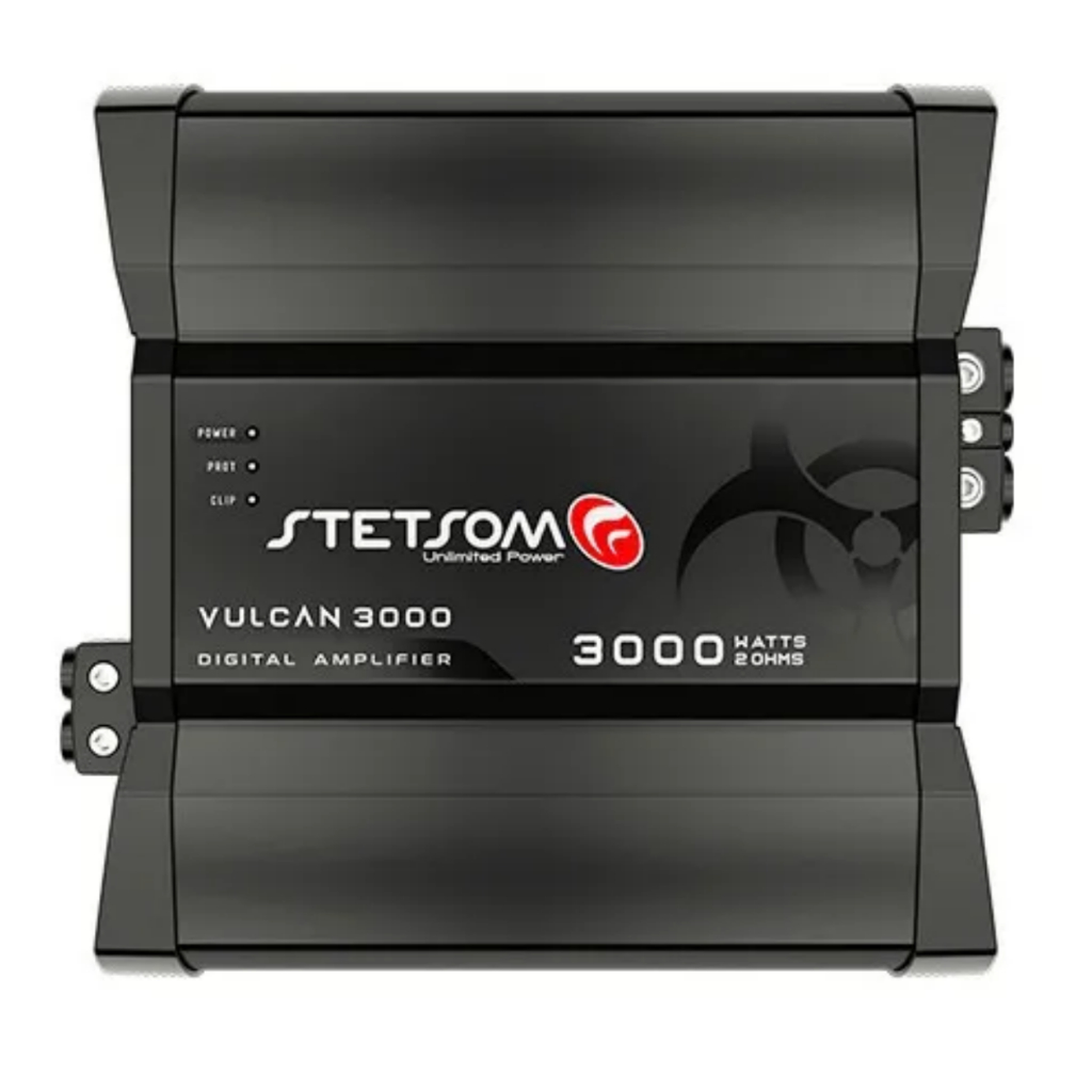 Modulo Stetsom Amplificador 3000w 2 Ohms 1 Canal Vulcan 3000 em Oferta na Shopee